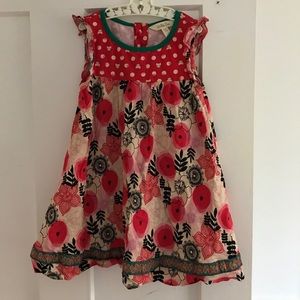 Matilda Jane holiday dress (with cats!) - size 4